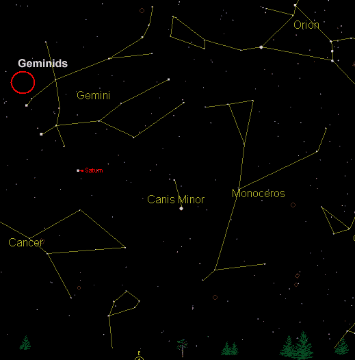 Geminids Meteor Shower