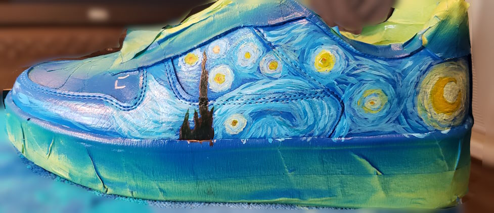 Starry Night Outer Side Painted